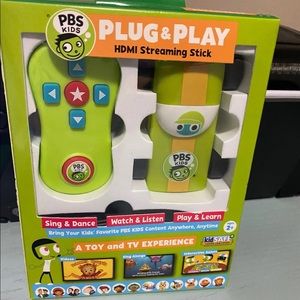 Pbs Kid Plug Play HDMI Streaming Stick new